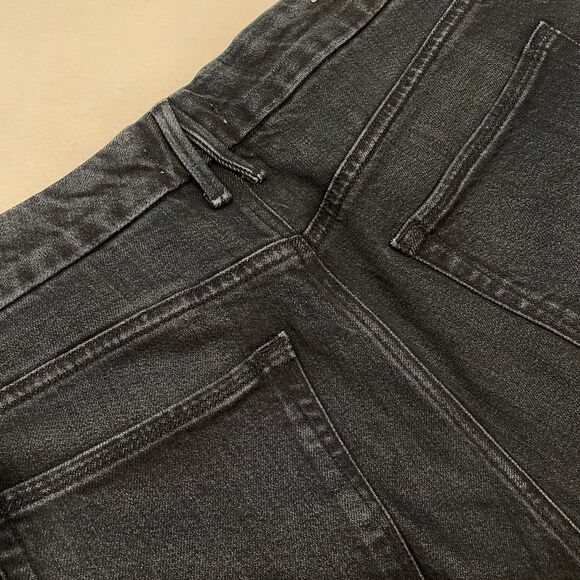 ~ NEW! Good American 14/32 Good Legs Flare 14 Dark Wash Blue Boho w/tags XL Navy - Picture 13 of 15
